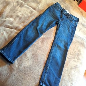 Abercrombie Boys stretch skinny jean Size 7/8 Long, Like New.